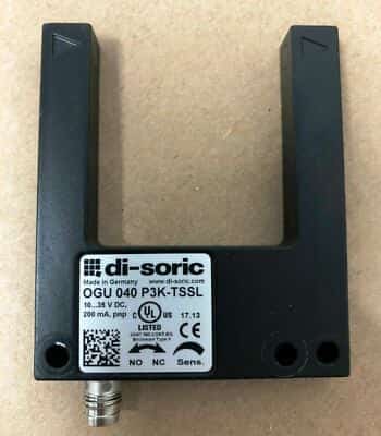 di-soric OGU 040 P3K-TSSL Fork Light Barrier - photo 1 of 4