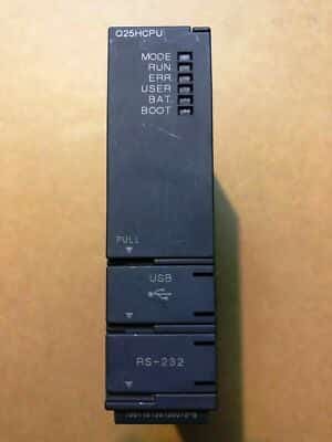 Mitsubishi Q25HCPU MELSEC-Q CPU Unit Processor 252k Steps USB - photo 1 of 4