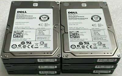 6 X Dell Savvio X162K 0X162K Seagate 146GB 15K SAS 2.5" 6Gbps DISK - photo 1 of 5