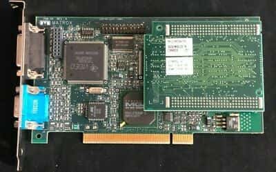 Matrox 708-04 Rev A MGI MIL2P/4/HPC 5064-3389 DVI VGA PCI Card - photo 1 of 6