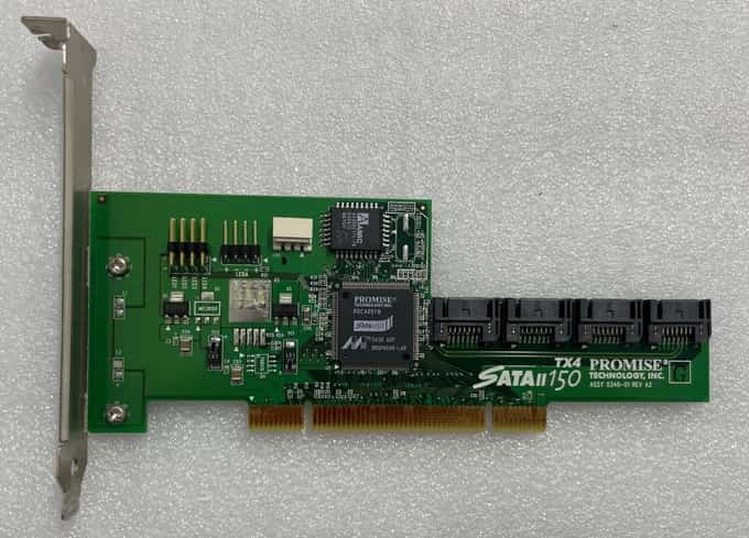 Promise Technology SATAII150 SX8 4-PORT Sata II Controller Card - photo 1 of 5
