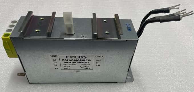 EPCOS B84143A0024R039 440/250VAC 3X24A FILTER - photo 1 of 5