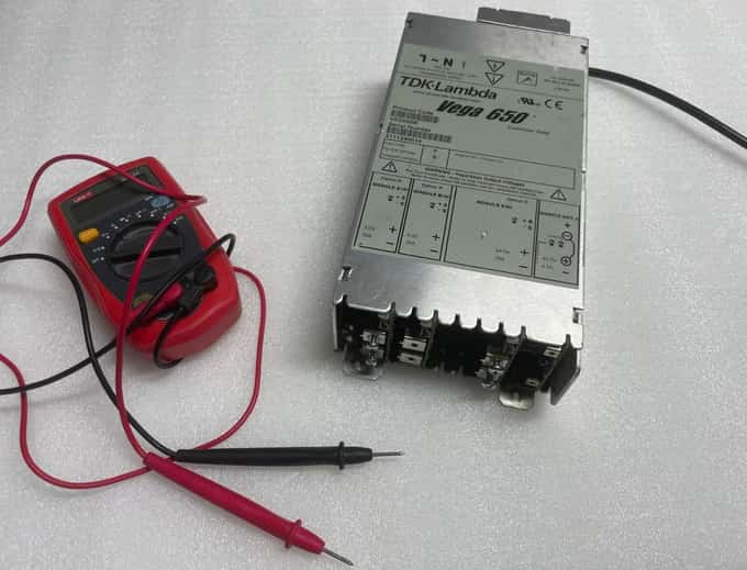 TDK-LAMBDA TDK LAMBDA VEGA 650 V6G050R Power Supply (Tested) - photo 1 of 11