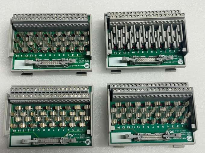 QTY 4 - Allen-Bradley 1492-IFM20F-F24-2 Ser A Fusible Interface Module - photo 1 of 7