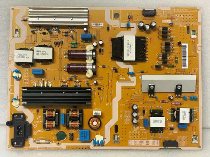 SAMSUNG POWER BOARD BN44-00808E L65S6NR_MSM PSLF261S07B - photo 1 of 5