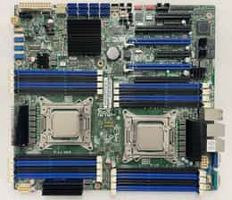 Intel KCC-REM-CPU-S2600CO Motherboard Circuit Board DAOS6RMBAB w/ Dual SR19Z CPU