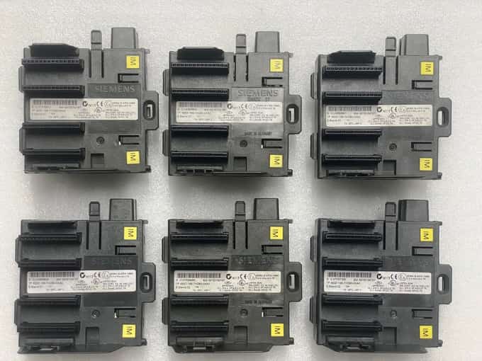 LOT OF 6 - SIEMENS 6ES7 195-7HD80-0XA0 SIMATIC BUS MODULE - photo 1 of 10