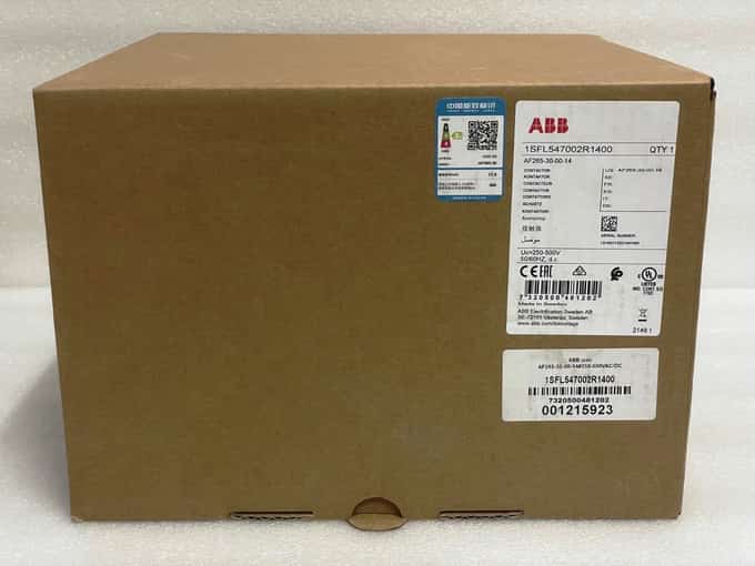 ABB 1SFL547002R1400 CONTACTOR AF265-30-00-14 250-500V - photo 1 of 5