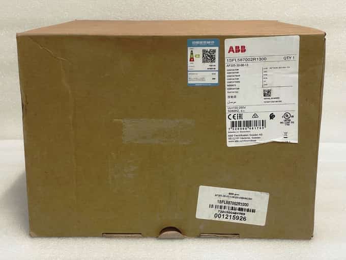 ABB 1SFL587002R1300 CONTACTOR AF305-30-00-13 250-500V - photo 1 of 5