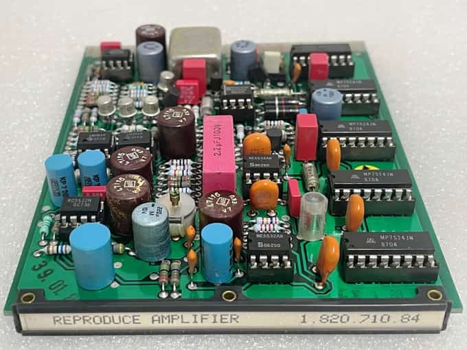 STUDER A820 A812 Reproduce Amplifier 1.820.710.84 - photo 1 of 5