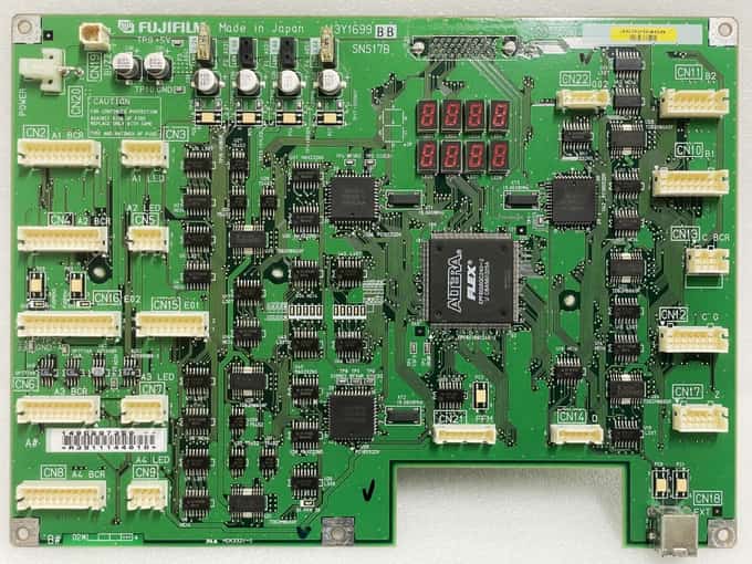 Fuji 113Y1699 BB SNS17B Board from a Fujifilm XG5000 CR-IR 362 X-Ray - photo 1 of 4