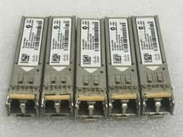 LOT OF 5 - Cisco GLC-SX-MMD Gigabit Multimode Fiber Module SFP 10-2626-01