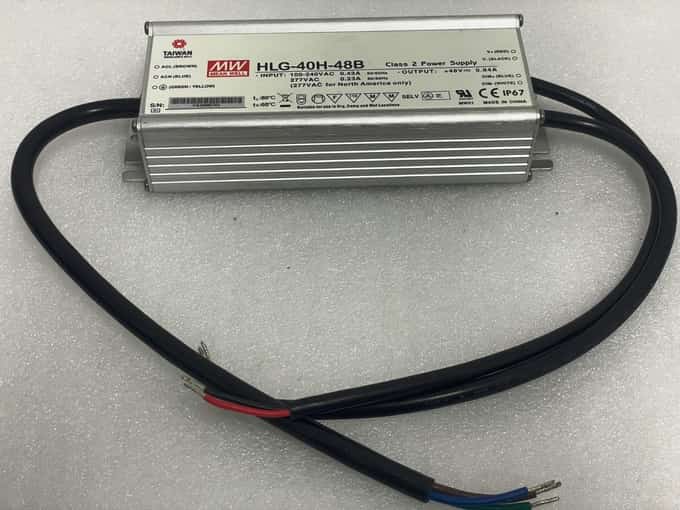 MEAN WELL HLG-40H-48B Class 2 Power Supply - photo 1 of 5