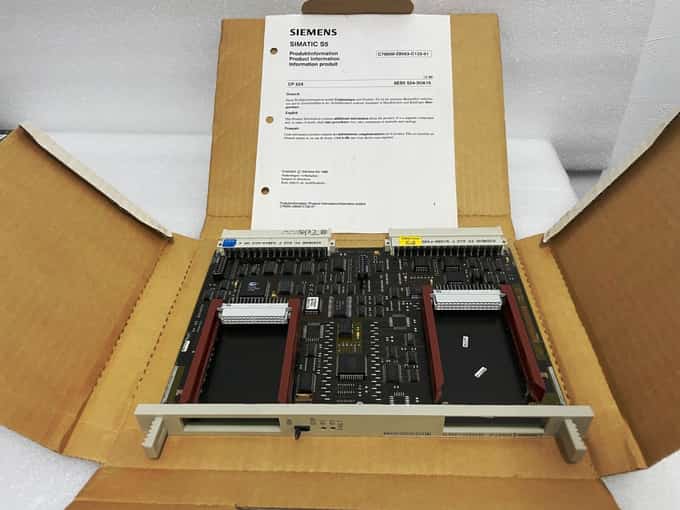 SIEMENS SIMATIC 6ES5524-3UA15 COMMUNICATION PROCESSOR - photo 1 of 6