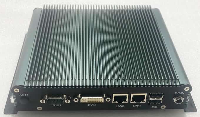 SBOX-2150 Fanless Industrial Computer Intel Cedarview Atom D2550 Dual Core 1.86G - photo 1 of 8