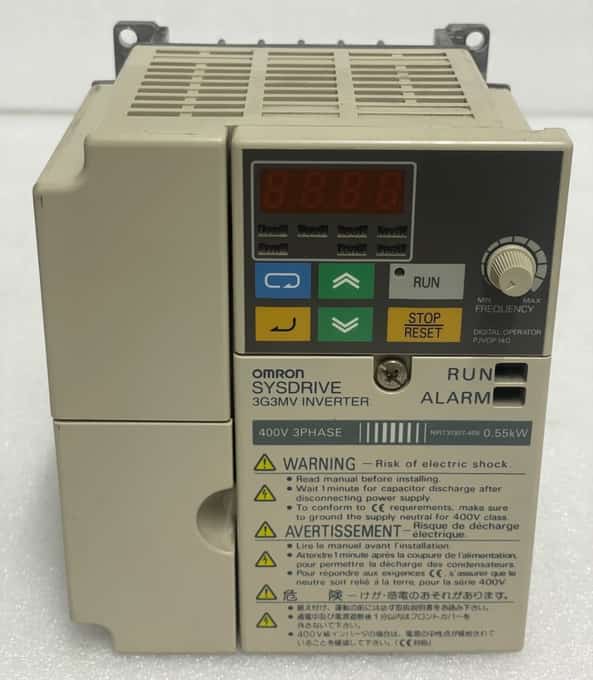 OMRON 3G3MV-A4004 380-460V 3PHASE INVERTER - photo 1 of 7