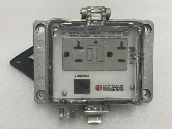 GracePort P-R2-K3RF0 Ethernet Panel Interface Connector - photo 1 of 6