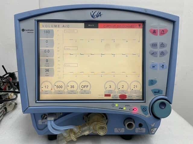 1 x Carefusion Vela T Bird Series Ventilator 16532-13 ( 70 UNITS AVAILABLE ) - photo 1 of 5