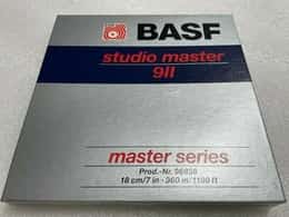 1x NEW BASF Studio Master SM911 Audio Mastering Tape 18cm/7" 360m/1180 ft 96838.