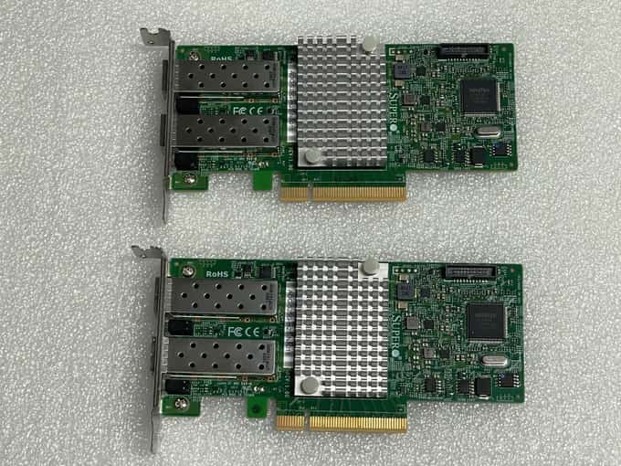 2 x Supermicro AOC-S25G-m2S-NA011 ConnectX 25GBe SFP28 PCIe NIC Low Profile - photo 1 of 7