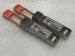 LOT of 2 - Cisco SFP-10/25G-CSR-S 25GB BASE-CSR 850nm Short Reach MMF SFP28