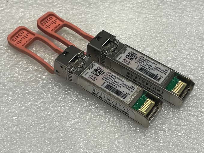LOT of 2 - Cisco SFP-10/25G-CSR-S 25GB BASE-CSR 850nm Short Reach MMF SFP28 - photo 1 of 5