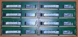 8X 16GB Hynix / HPE DDR4-2666MHz Single Rank Memory Module - HMA82GR7CJR4N-VK